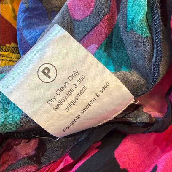 Anthropologie Siddhartha Bansal Button Front Floral Dress Size XL - Picture 11 of 11